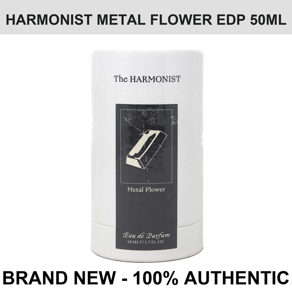 The Harmonist Metal Flower Eau de Parfum Unisex Spray 1.7 oz / 50ml – NEW