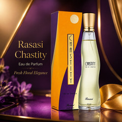 Rasasi Chastity For Women EDP 100ml 3.4oz Floral Aquatic Long Lasting Perfume