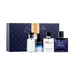 Luxury Brand Perfume Men Cologne Parfums Homme Gift Box 4Pcs Set 100ml