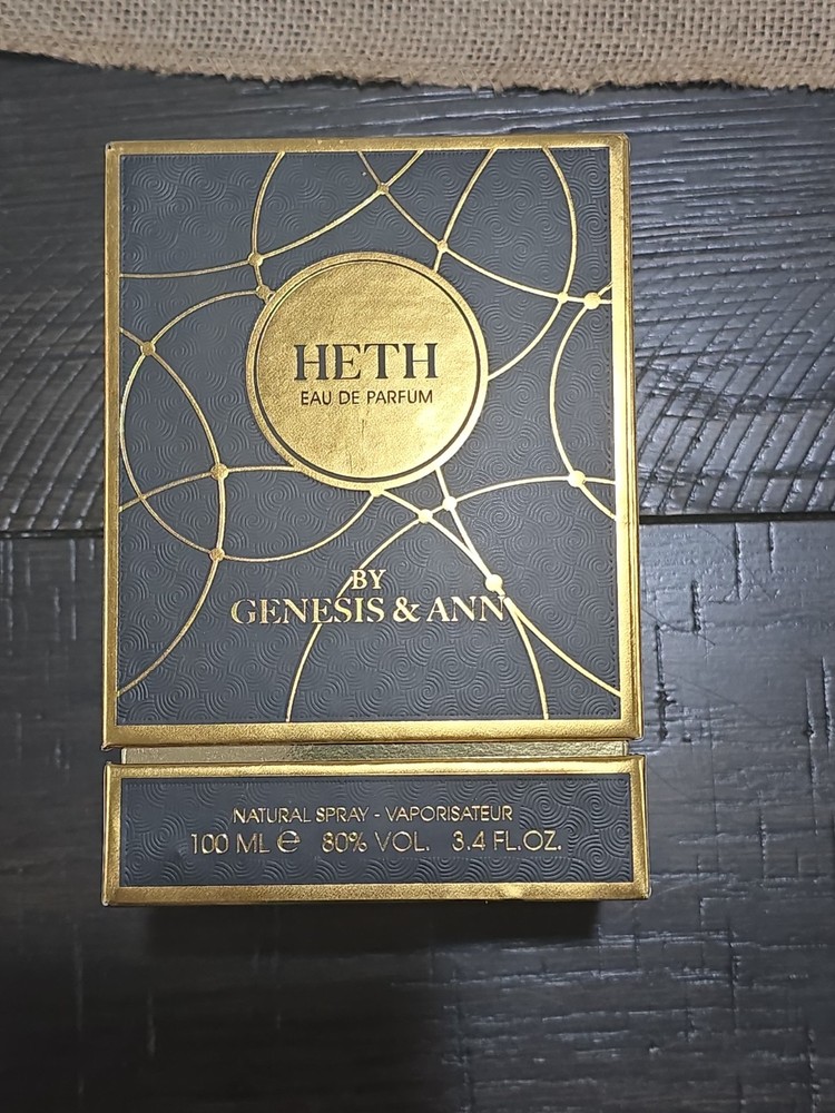 GENESIS & ANN HETH EAU DE PARFUM SPRAY UNISEX 3.4 Oz / 100 ml New Open Box