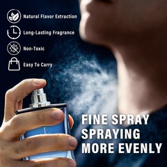 Men Pheromone Cologne Royal Scent Sandalwood Vanilla Long Lasting Parfum 100ml