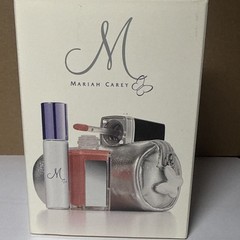 M by Mariah Carey LIP GLOSS, ROLLER PERFUME AND MAKEUP BAG SET, HAPPY HOLIDAYS