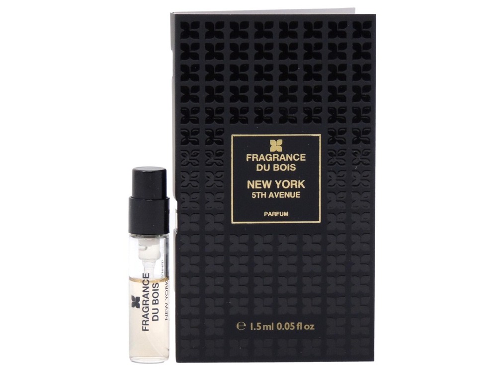 FRAGRANCE DU BOIS NEW YORK 5TH AVENUE 1.5ml .05fl oz x 1 COLOGNE PERFUME SAMPLE