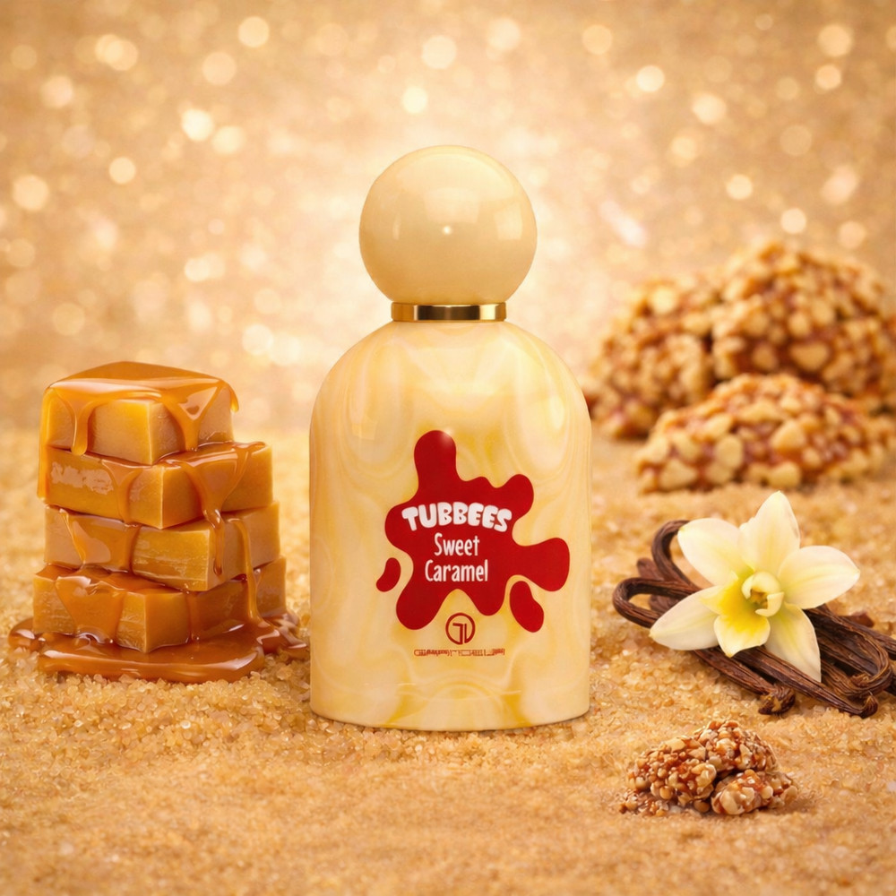 Grandeur Tubbees Sweet Caramel EDP Unisex Perfume Cologne 1.7 OZ/50 ML Brand New