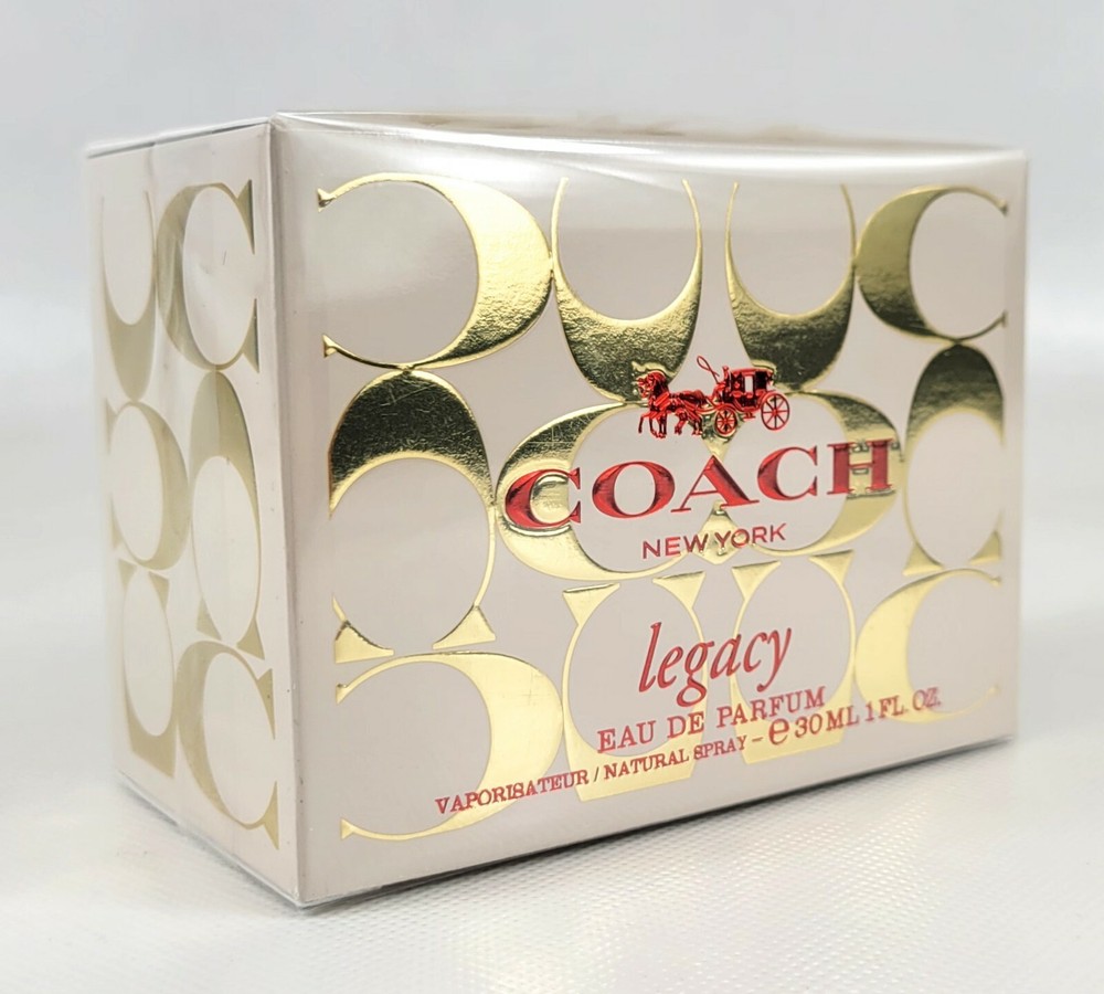Coach New York LEGACY Eau de Parfum EDP Perfume 1 oz 30ml Sealed Discontinued