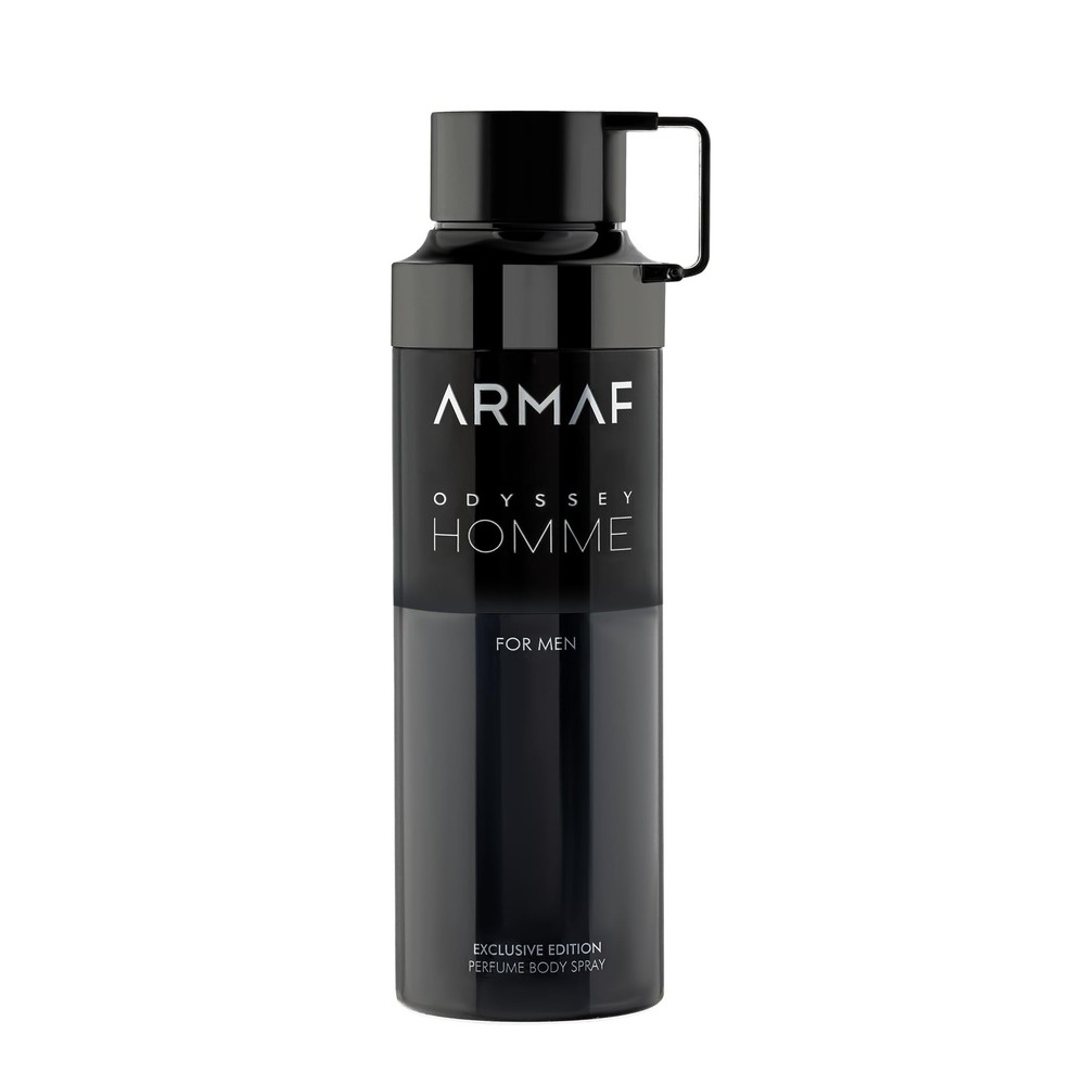 Odyssey – Homme Black by Armaf for Men – 6.8 oz Body Spray