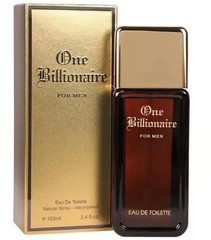 One Billionaire Men’s Cologne Eau de Parfum Natural Spray 3.4Fl. Oz.