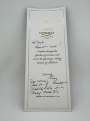 🌿 Creed – Eladaria Eau de Parfum Sample (1.5ml) + Creed Promotional Card