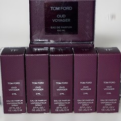 5 X Tom Ford Oud Voyager EDP Sample Spray 2ml each/ 10 ml Total/ Travel Size/NIB
