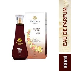 Yardley Vanilla Blush Eau De Parfum Women 100ml Vanilla Rose Floral Scent FS