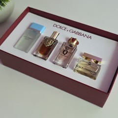 Dolce & Gabbana Mini Gift Set Spray Travel Size Light Blue Devotion Q One