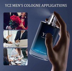 Ycz Lucky Men’s Eau De Parfum New Round Box Packaging 1.7oz Charm Unfolds 50ML