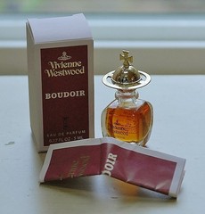 Vtg BOUDOIR by VIVIENNE WESTWOOD splash EDP 5 ml~.17 oz Discontinued MINIATURE