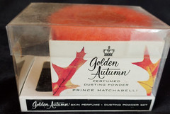 Vintage Prince Matchabelli Golden Autumn Perfumed Dusting Powder 3oz