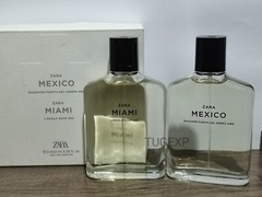 Zara MEXICO & Zara MIAMI Perfume Duo Set 2 x 100 ml) EDP Men Fragrance 2×3.38 Oz