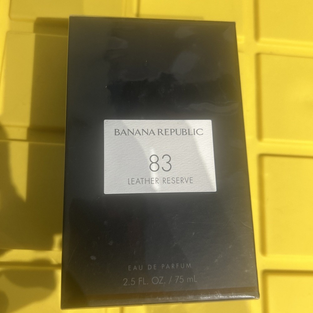 Leather Reserve 83 by Banana Republic for Unisex 2.5 oz EDP Spray Brand New