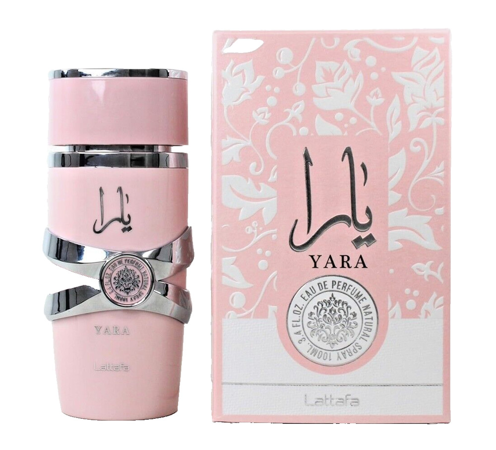 Yara Pink Lattafa, Eau de Parfume, for Women, Long Lasting, 3.4fl Oz, NWB