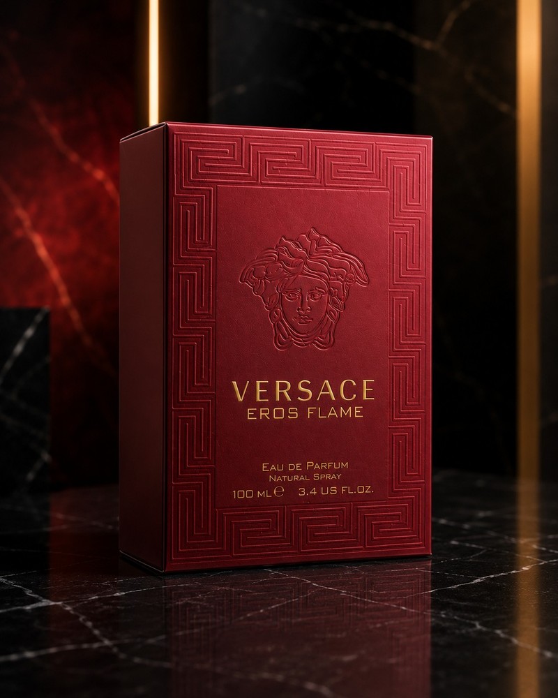 Versace Eros Flame Cologne By Versace Eau De Parfum Spray 3.4oz/100ml For Men