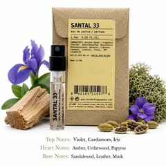LE LABO SANTAL 33 EAU DE PARFUM SAMPLE SPRAY 1.5ML/0.05OZ🌈