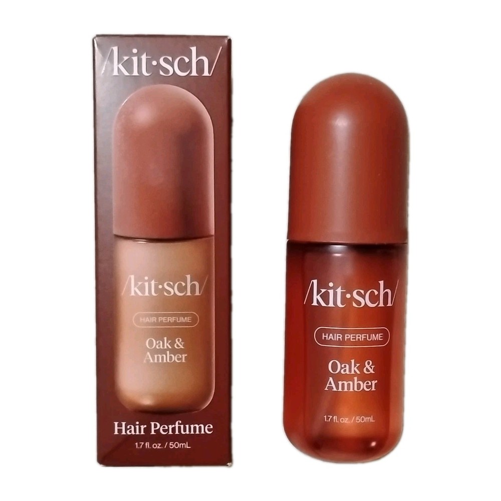 Kitsch Oak & Amber Hair Perfume 1.7 fl Oz New