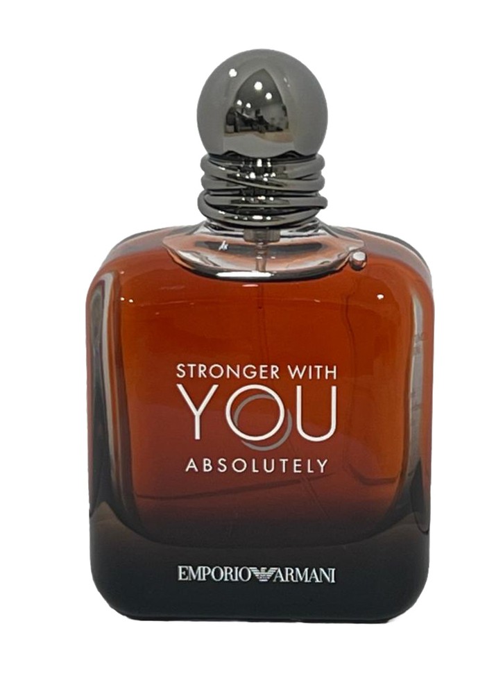Emporio Armani Stronger With You Absolutely 3.4oz EDP Spray New In White Box