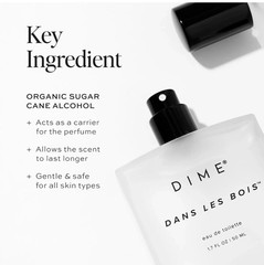 DIME Beauty Perfume Dans Les Bois, 1.7 oz / 50 ml – Fl Oz (Pack of 1)
