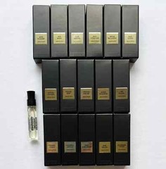 Giorgio Armani Prive Perfume Collection Sample Spray Vial 17pc Set 2ml / 0.06 oz