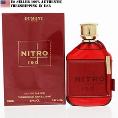Nitro Red Pour Homme by Dumont Paris EAU DE PARFUM SPRAY 3.4 OZ for MEN