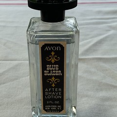 Avon Trio of Shaving products-Blue Blazer, After Shower Cologne & Leather (2 oz)