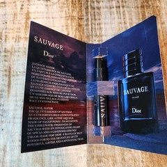 Dior Sauvage Elixir Sample Spray .03oz 1ml New in Card