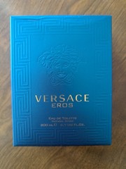 Versace eros Eau De Toilette For Men 6.7 OZ *** BOX and EMPTY BOTTLE ONLY ***