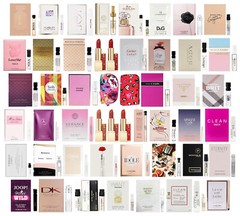 Designer Perfume Sampler Fragrance Samples & Lipstick Set for Women ~ Pick Yours
