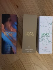 Gift bundle Bisou Memoire Oro, Secret Pastel, & Vero in 3.4 fl oz & 0.34fl oz