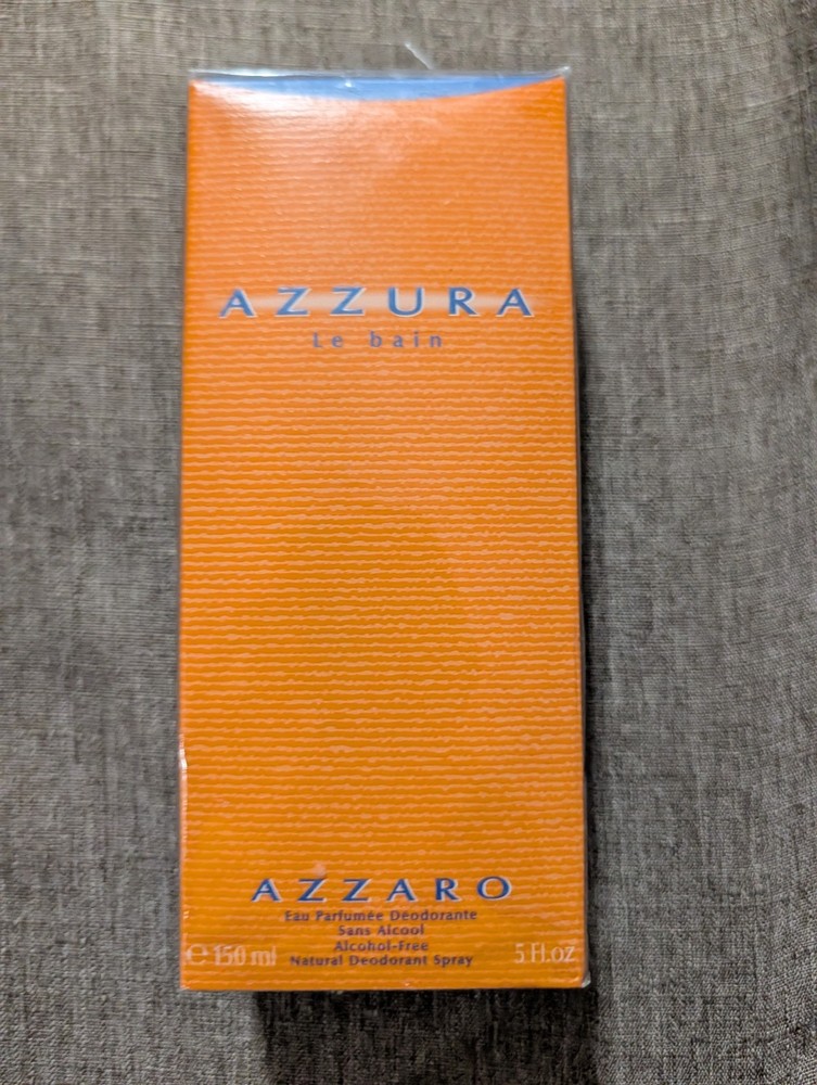 5.1 fl. oz Azzaro Azzura Eau deodorante 150 ml New Sealed
