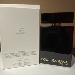 DOLCE & GABBANA The One Pour Homme Eau De Parfum Intense 3.3oz New In Box Tester