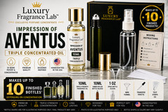 Luxury Fragrance Lab™ AVENTUS Impression Kit Creates Upto 10 Products