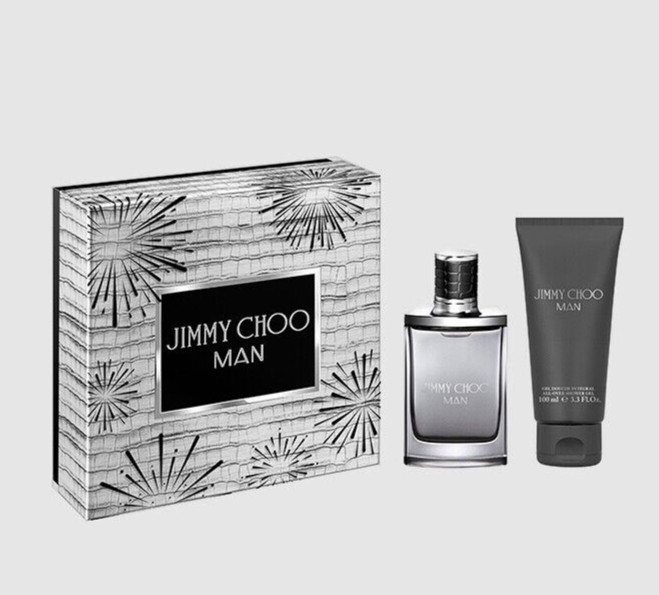Jimmy Choo Man 2pc Gift Set 1.7 oz EDT + 3.3oz Shower Gel