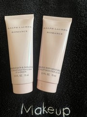 Romance Ralph Lauren 2.5 oz 75 ml Body Moisturizer & Shower Gel Tubes for Women