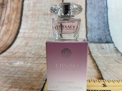Versace Bright Crystal Mini Eau de Toilette Spray Travel Size Tester 5ml/0.17oz