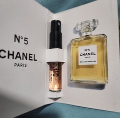 CHANEL No 5, Versace, YSL, Gucci, And Coach Eau de Parfum Spray Sample