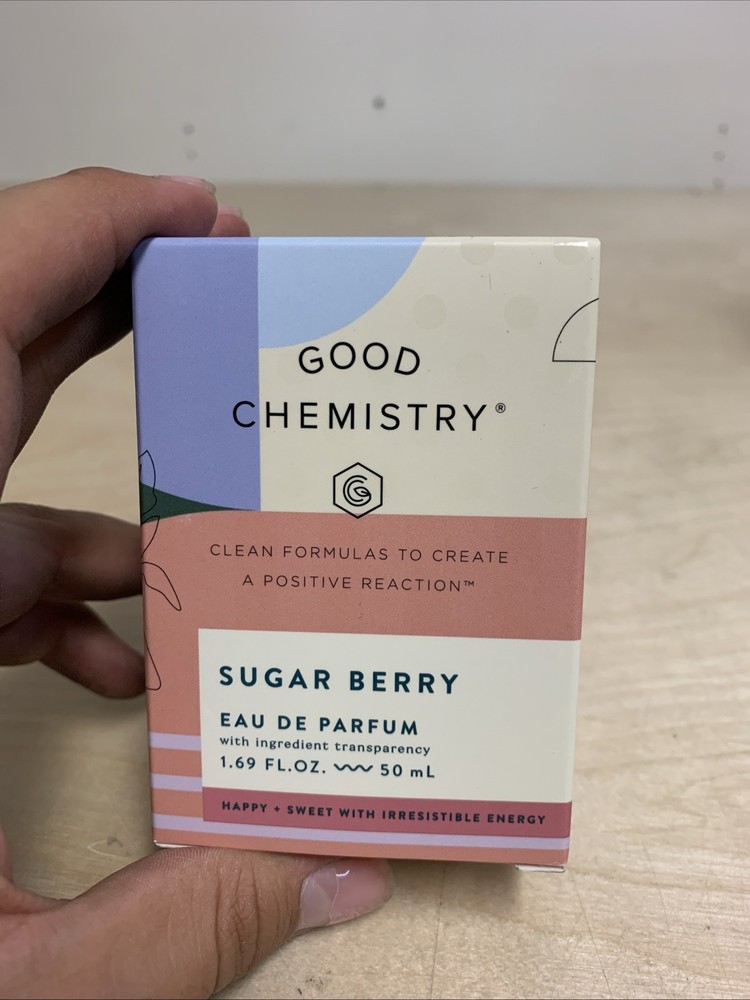 Sugar Berry Eau de Parfum 1.69 Fl Oz Sweet Fruity Fragrance Vegan Cruelty Free