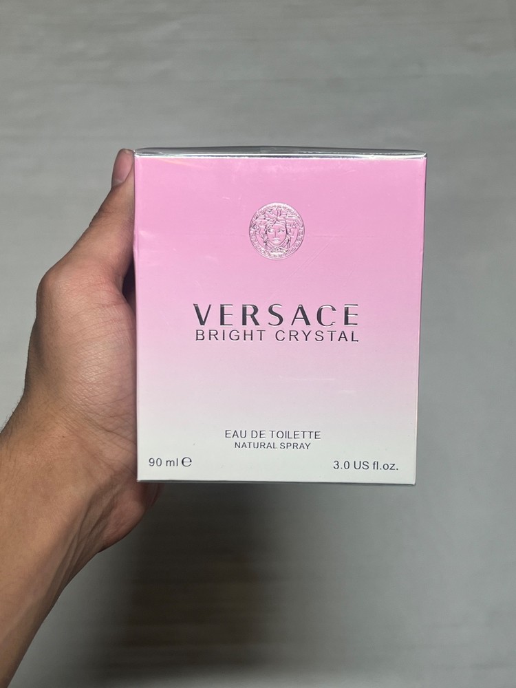 Versace Bright Crystal Eau De Toilette Spray 3 oz 90ml Women’s Perfume