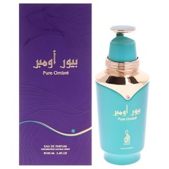 Risala Pure Ombre for Unisex Eau de Parfum Spray, 3.4 Fl Oz (Pack of 1)