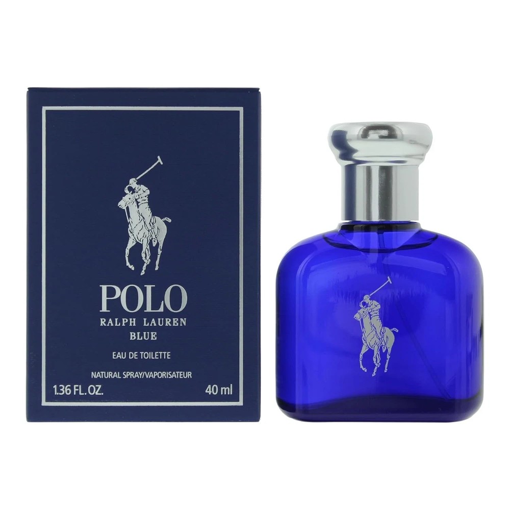 POLO BLUE by RALPH LAUREN for Men 1.36 oz / 40 ml Eau de Toilette Spray