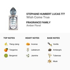 Stephane Humbert Lucas 777 Wish Come True EDP Spray 1.7 oz Fragrances
