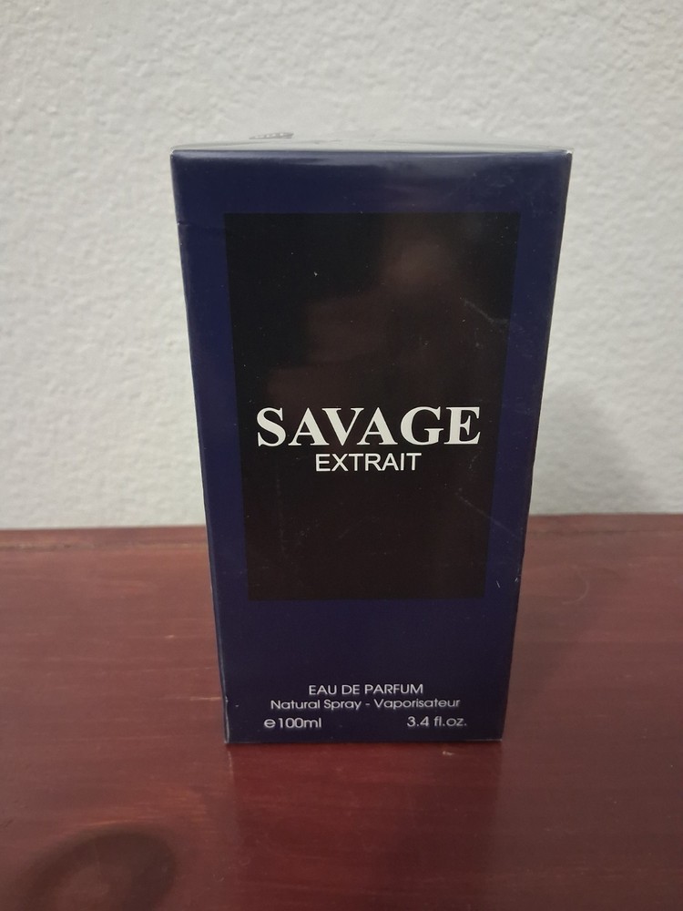 Savage Extract for Men 100ml 3.4 fl oz New In Box Fast Shipping Brand new