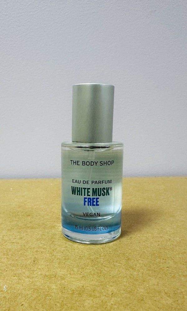 The Body Shop White Musk FREE 15 ml 0.5 oz Perfume Spray Vegan NWOB
