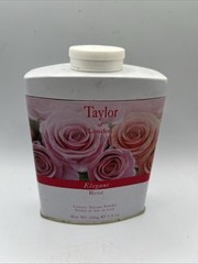 Taylor of London Luxury Talcum Powder Elegant Rose 7.0 oz 200g