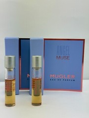 THIERRY MUGLER ANGEL MUSE EDP 1.5ml .05fl oz x 2 PERFUME Roll On SAMPLES