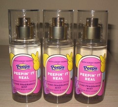 Bath & Body Works PEEPS Peepin’ It Real Travel Fine Fragrance Mist 2.5 oz